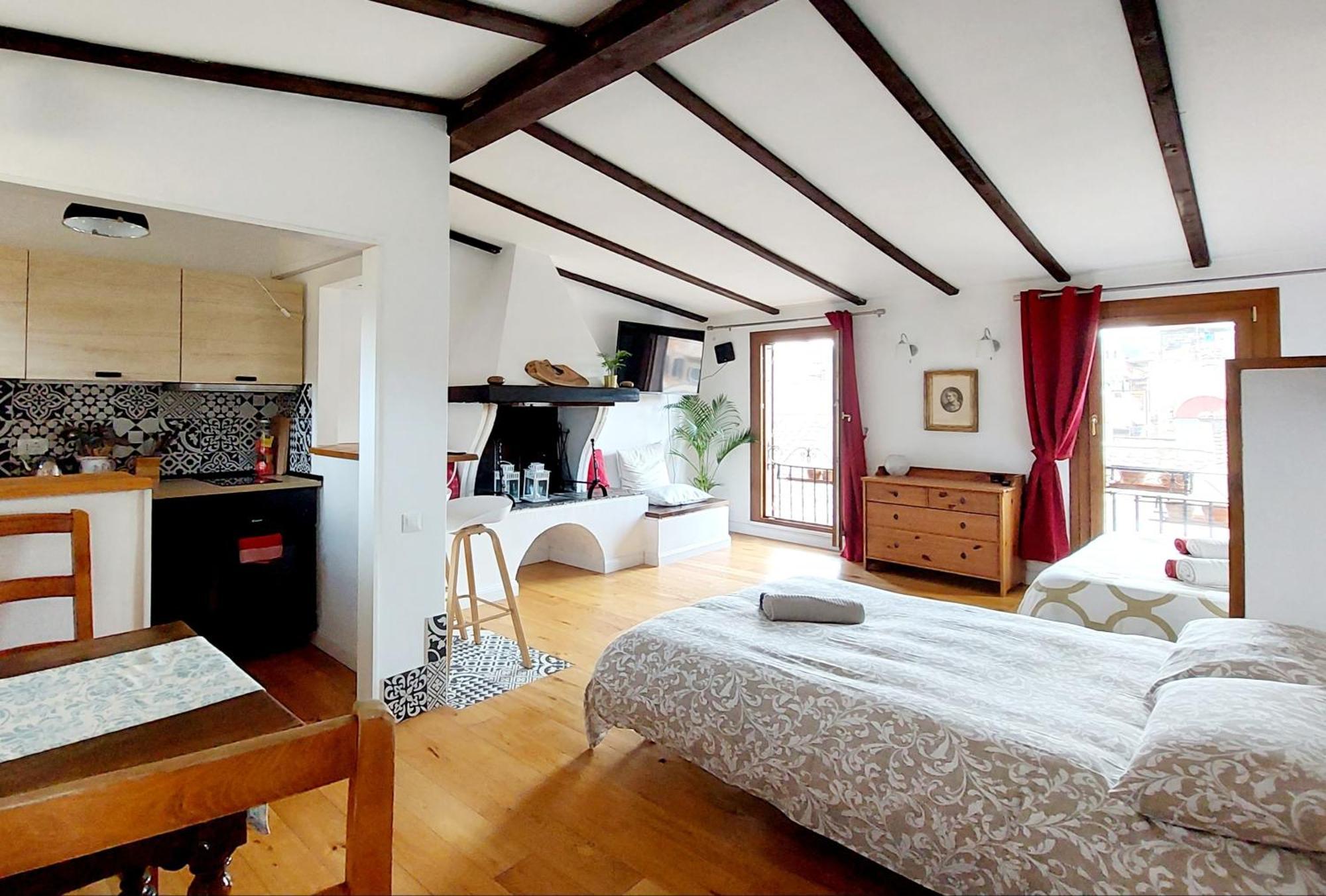 Mattia'S Penthouse - View Over Trastevere Roofs Рим Стая снимка